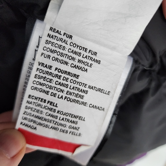 Canada Goose Purple Parka with Fur Trim - Picture 10 of 15